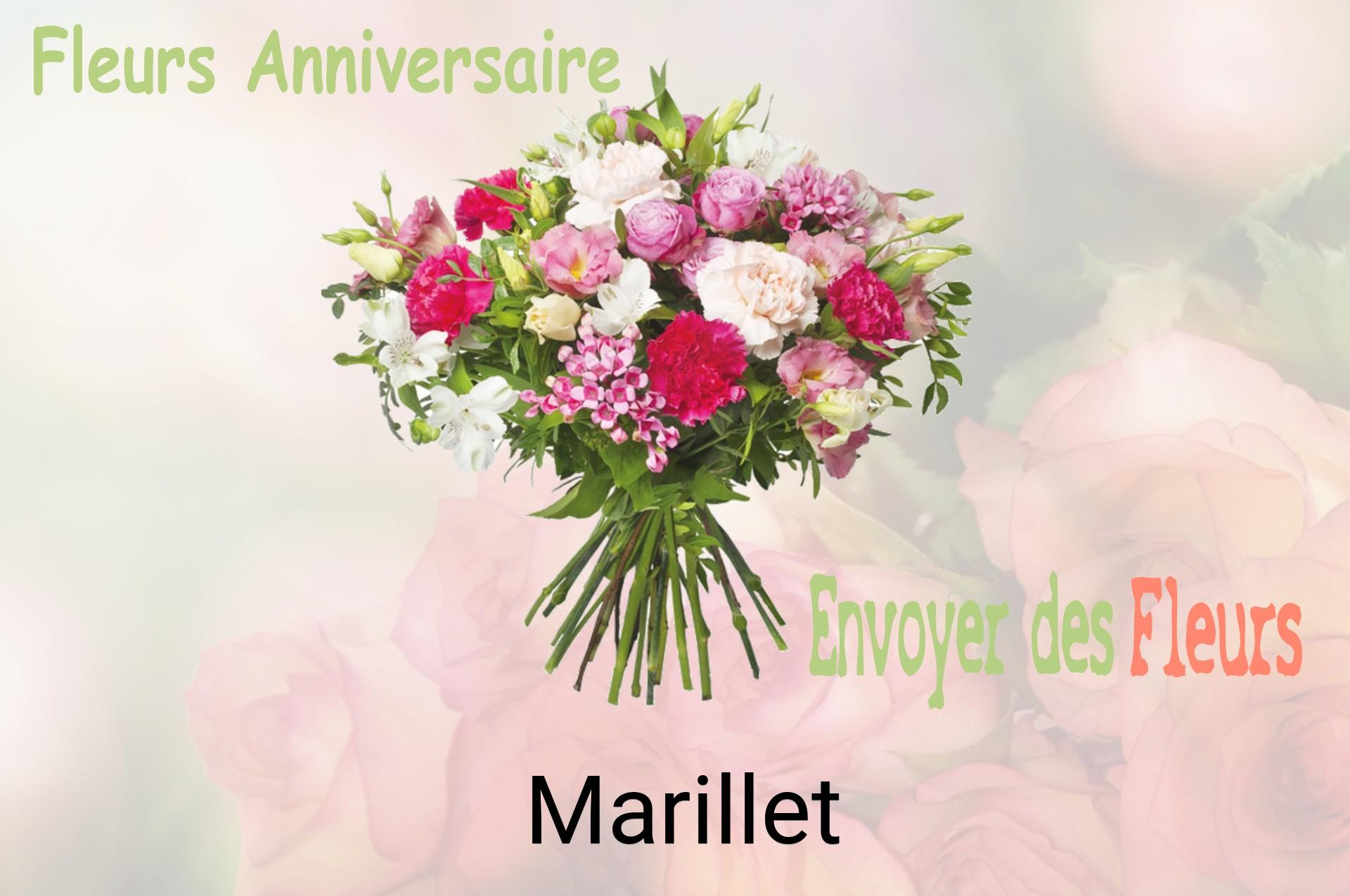 Bouquet de fleurs d’anniversaire livré à Marillet